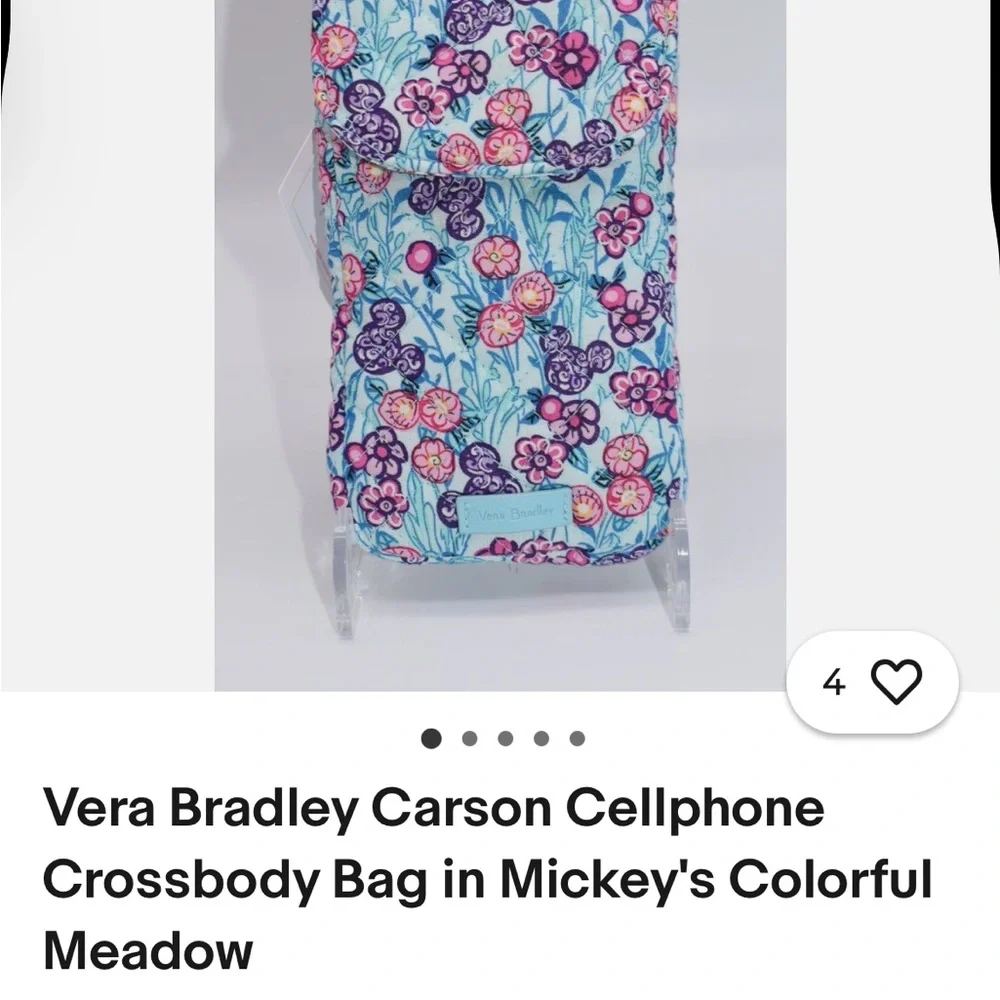 ‘Vera Bradley’ Quilted Carson Cellphone Crossbody